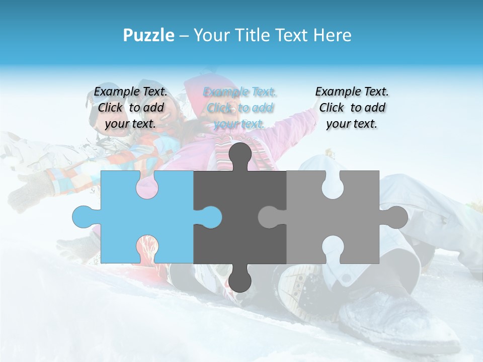 Activities Happiness White PowerPoint Template