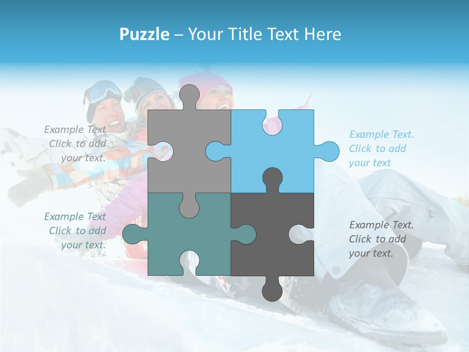 Activities Happiness White PowerPoint Template