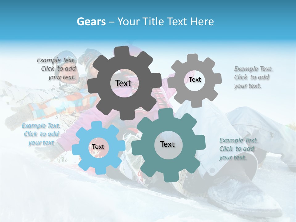 Activities Happiness White PowerPoint Template