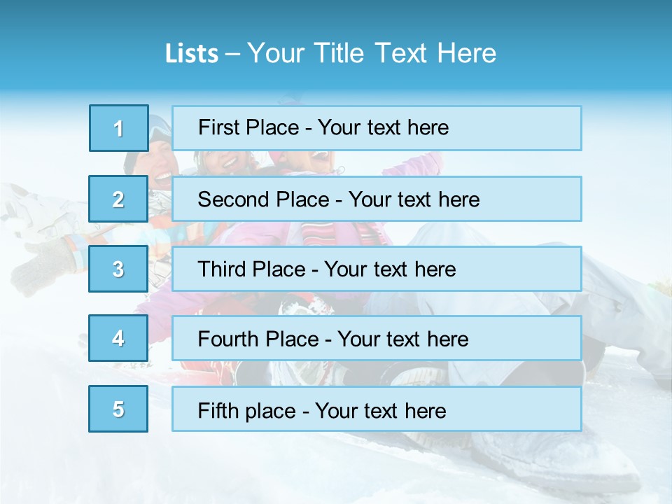 Activities Happiness White PowerPoint Template