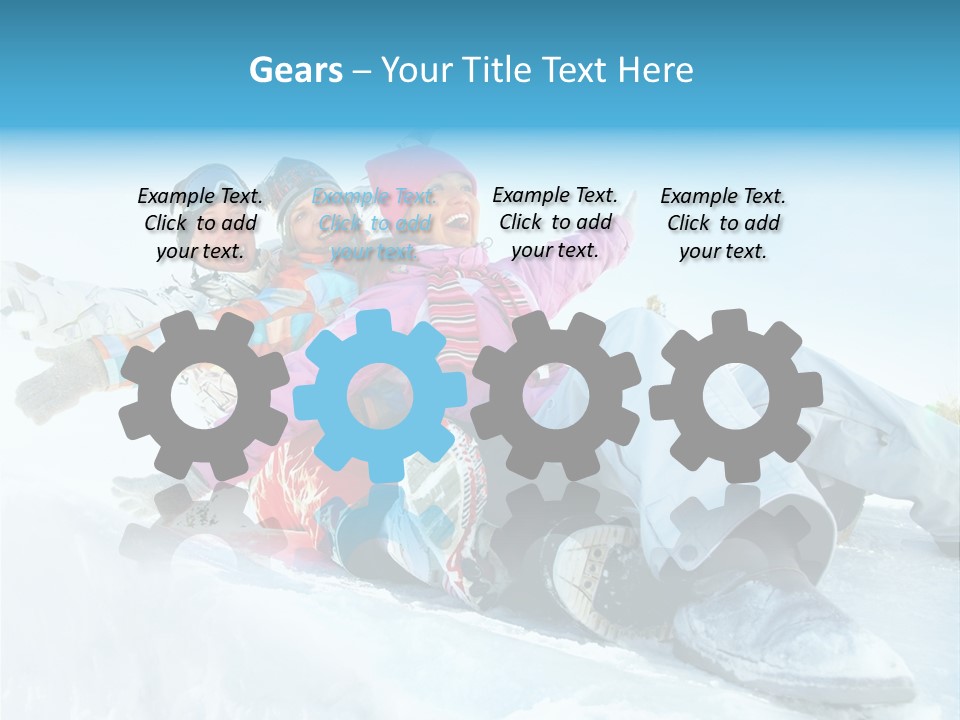 Activities Happiness White PowerPoint Template