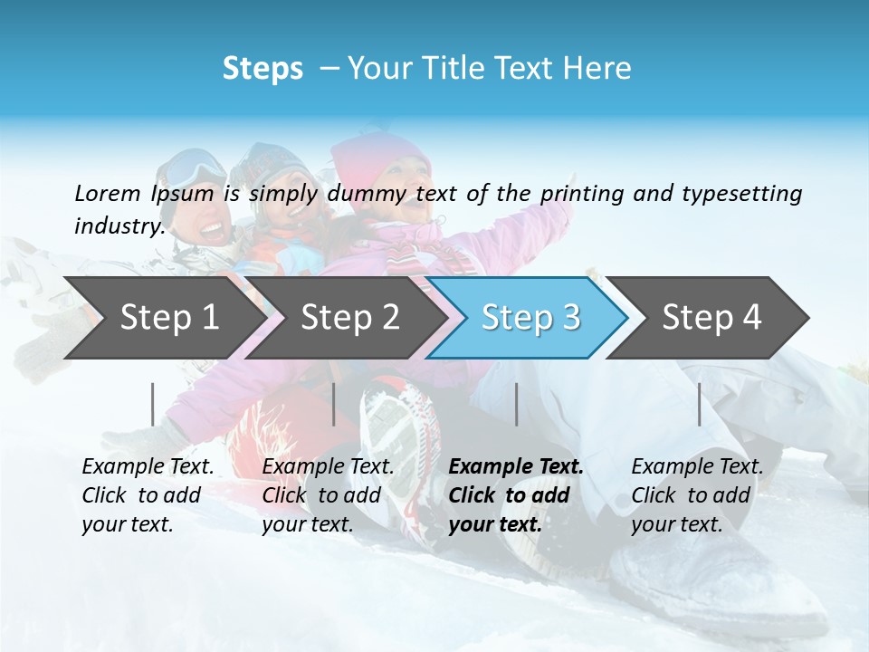 Activities Happiness White PowerPoint Template