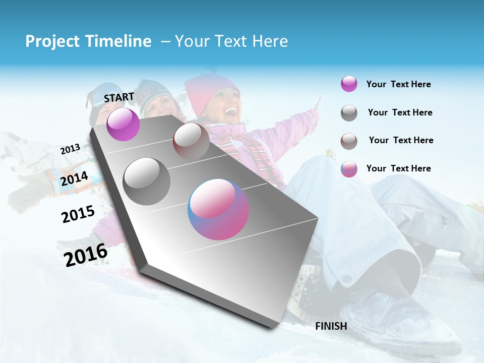 Activities Happiness White PowerPoint Template