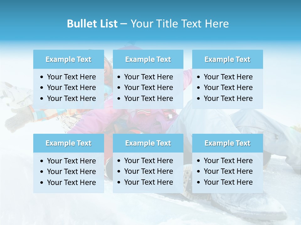 Activities Happiness White PowerPoint Template