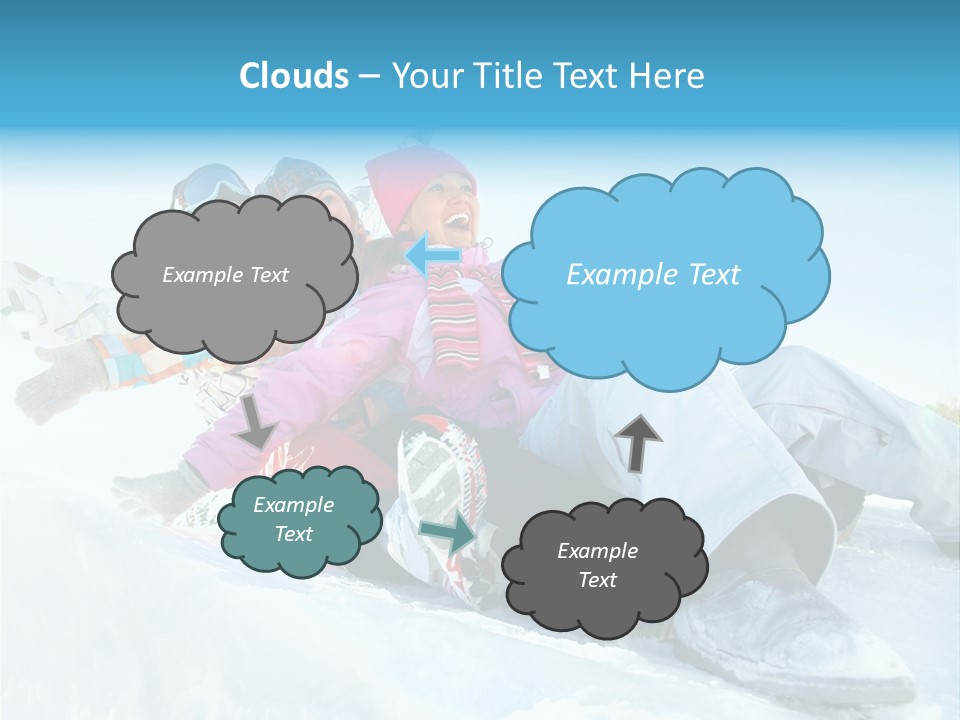 Activities Happiness White PowerPoint Template