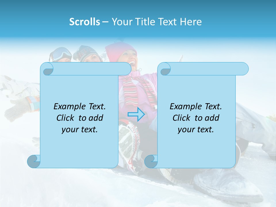 Activities Happiness White PowerPoint Template