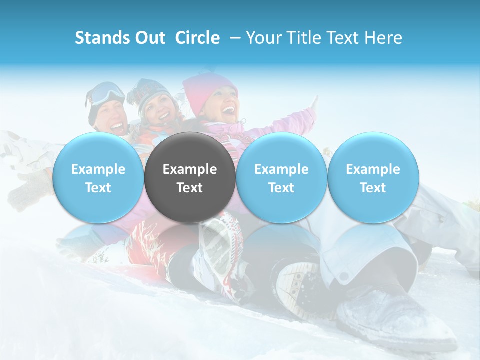 Activities Happiness White PowerPoint Template