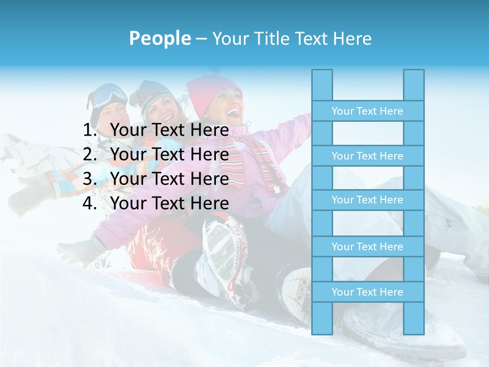 Activities Happiness White PowerPoint Template
