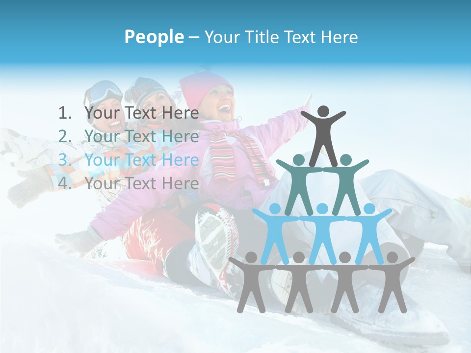 Activities Happiness White PowerPoint Template