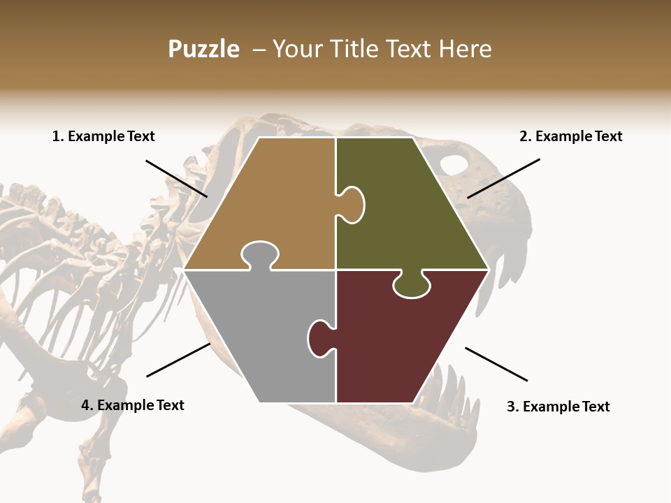 Red Museum Stone PowerPoint Template