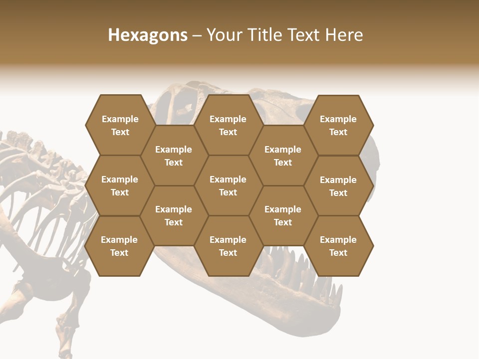 Red Museum Stone PowerPoint Template