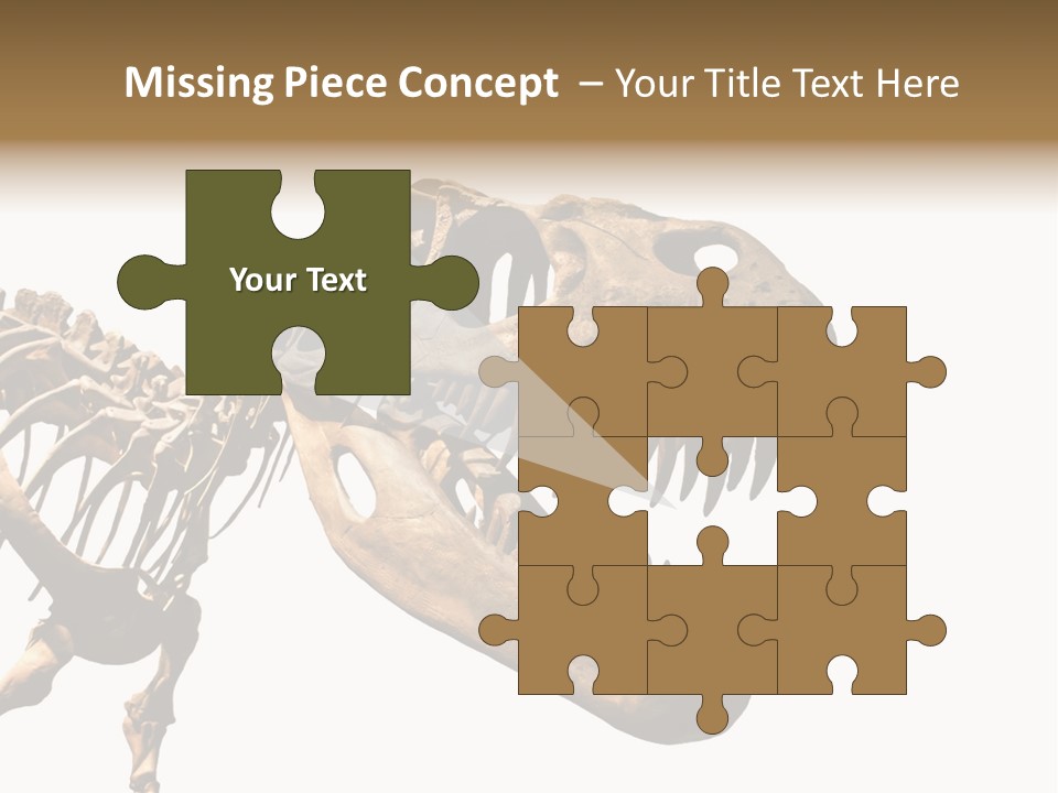 Red Museum Stone PowerPoint Template