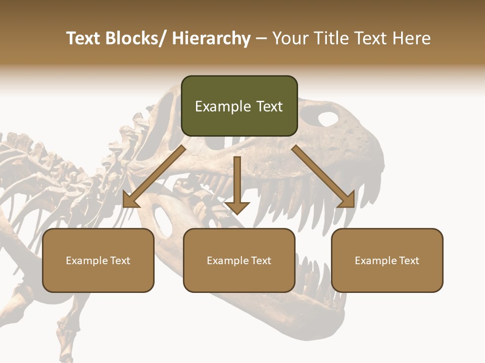 Red Museum Stone PowerPoint Template