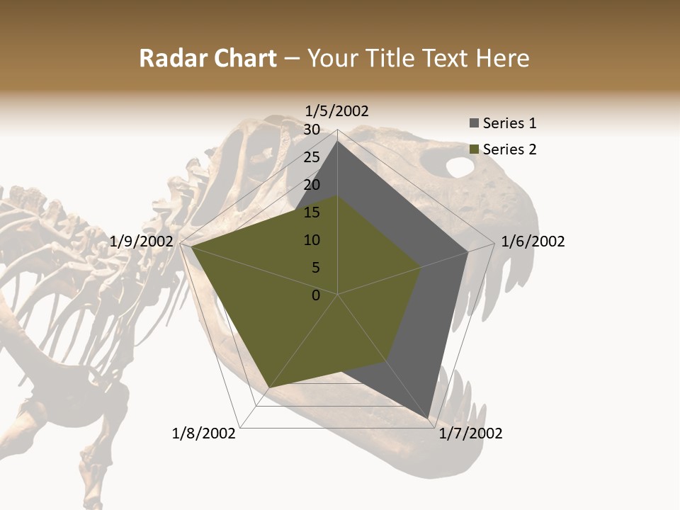 Red Museum Stone PowerPoint Template