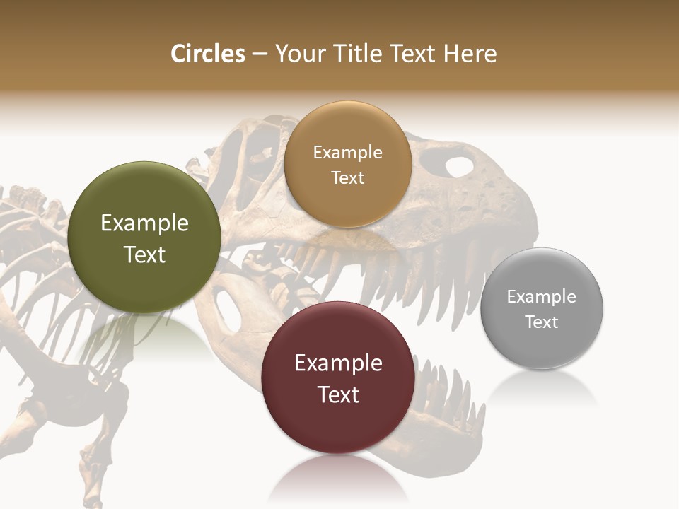 Red Museum Stone PowerPoint Template