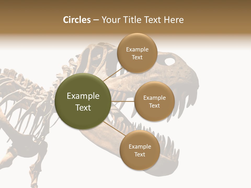 Red Museum Stone PowerPoint Template