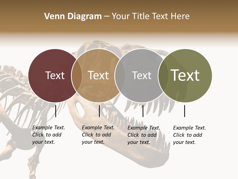 Red Museum Stone PowerPoint Template