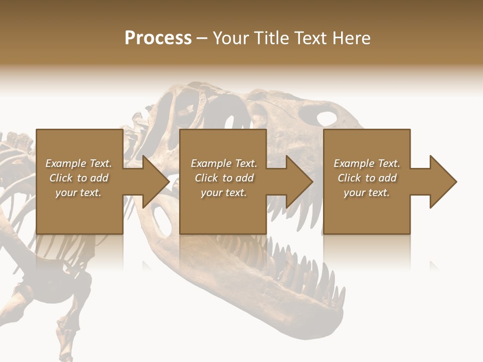 Red Museum Stone PowerPoint Template