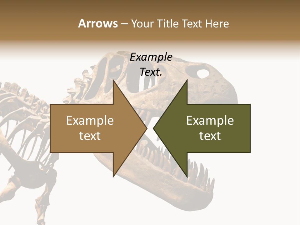 Red Museum Stone PowerPoint Template