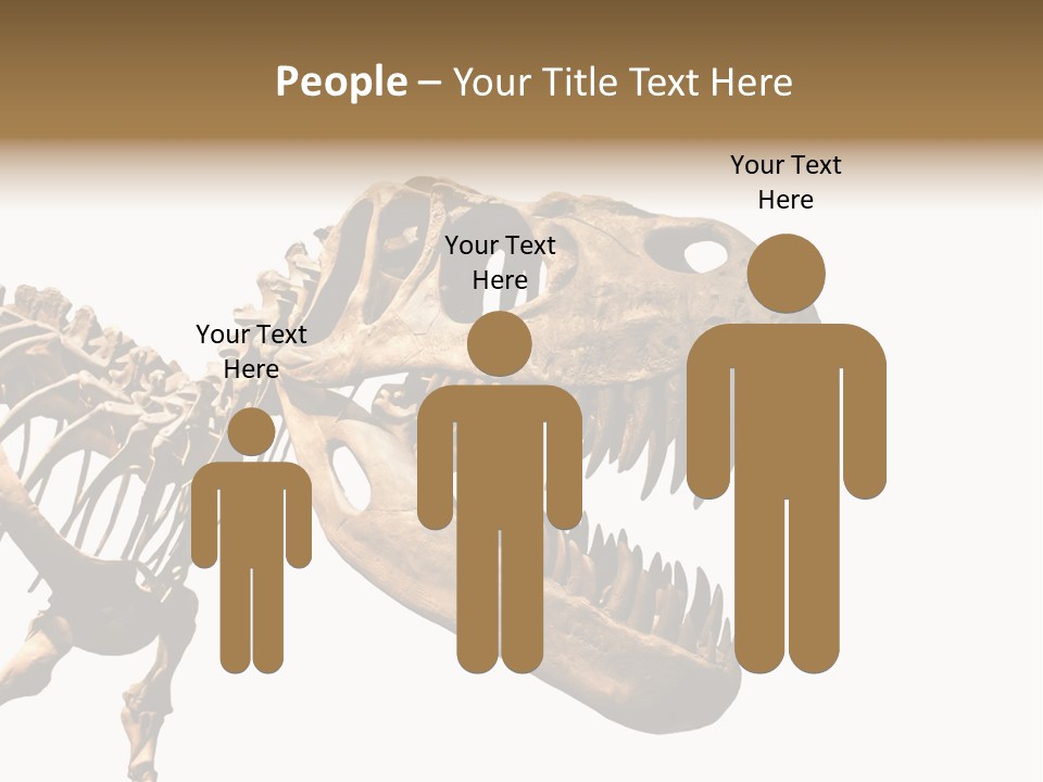 Red Museum Stone PowerPoint Template