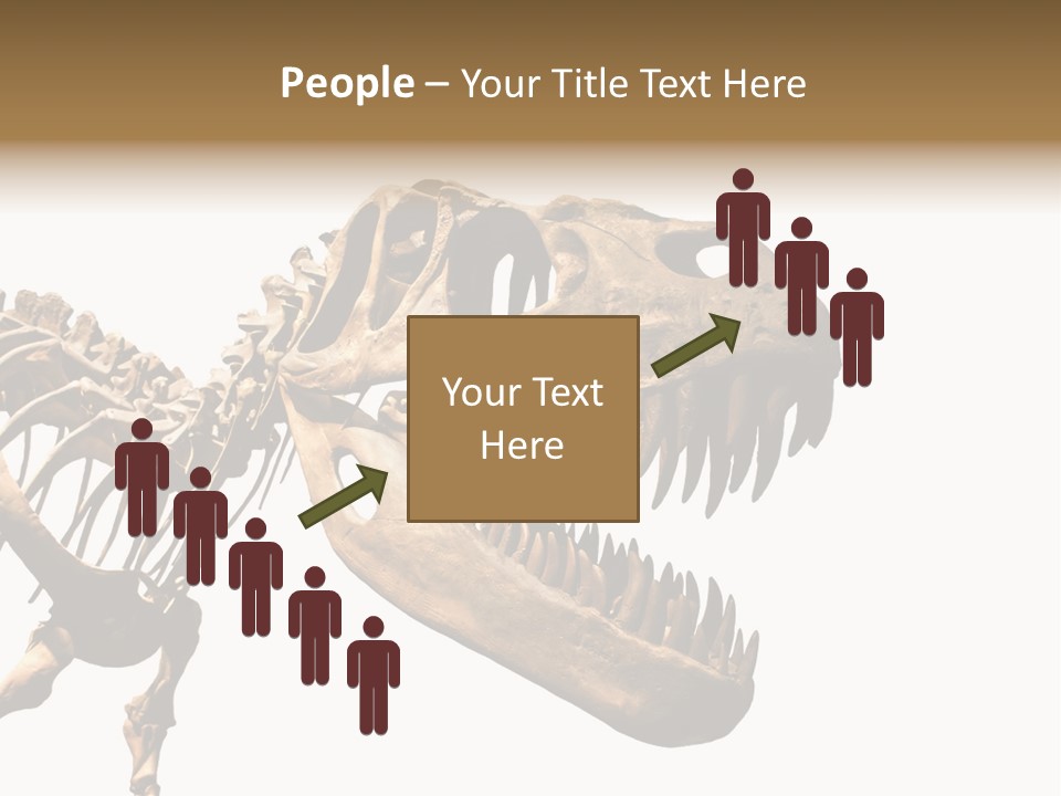 Red Museum Stone PowerPoint Template