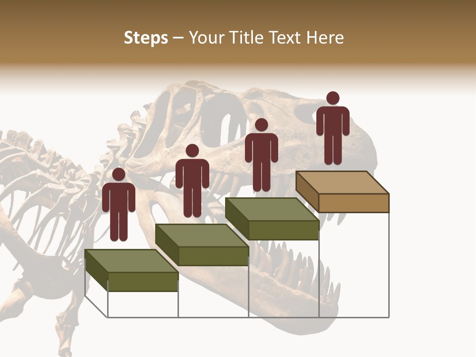 Red Museum Stone PowerPoint Template