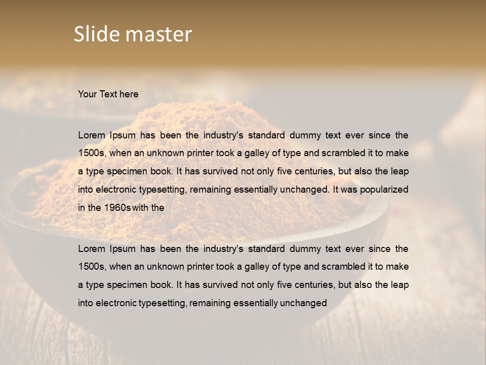 Dark Asian Cardamon PowerPoint Template