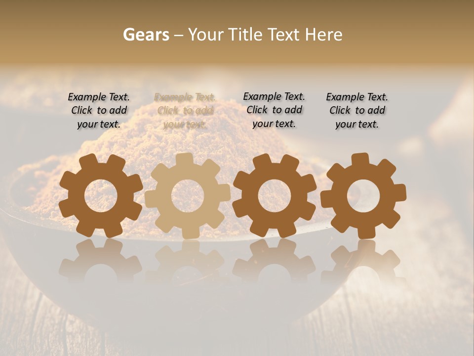 Dark Asian Cardamon PowerPoint Template