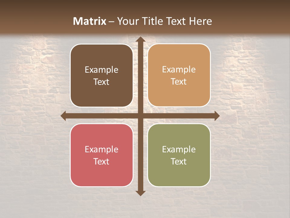 Vintage Texture Cracks PowerPoint Template