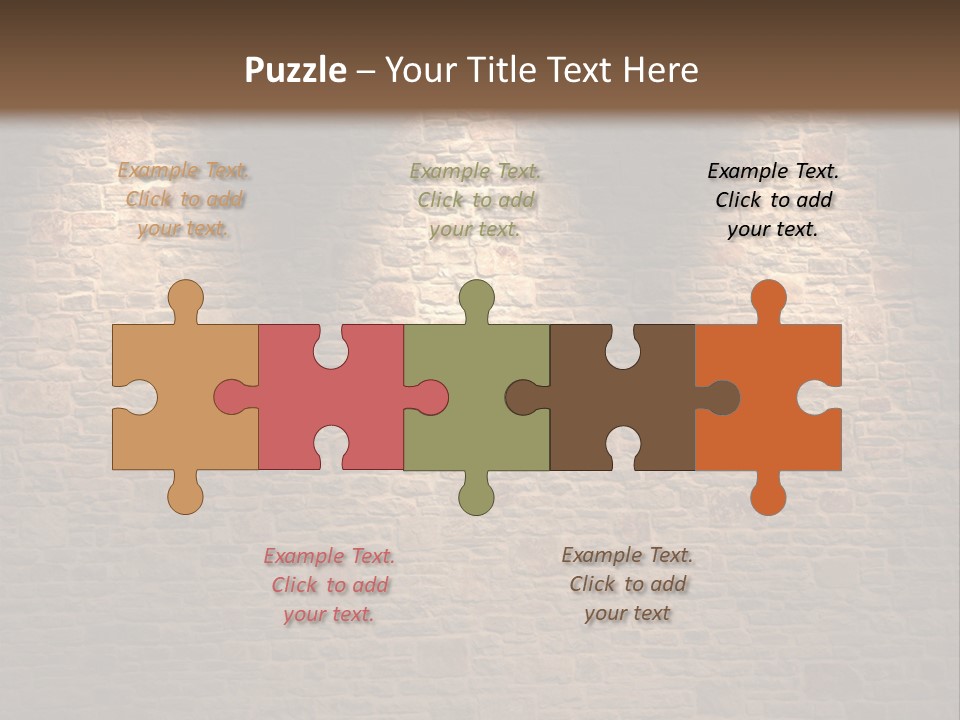 Vintage Texture Cracks PowerPoint Template