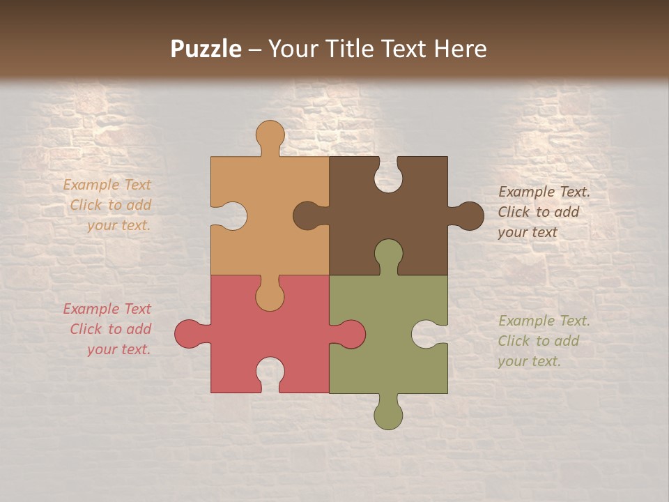 Vintage Texture Cracks PowerPoint Template