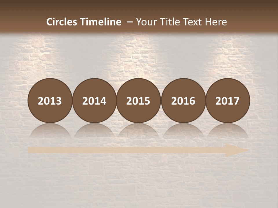 Vintage Texture Cracks PowerPoint Template