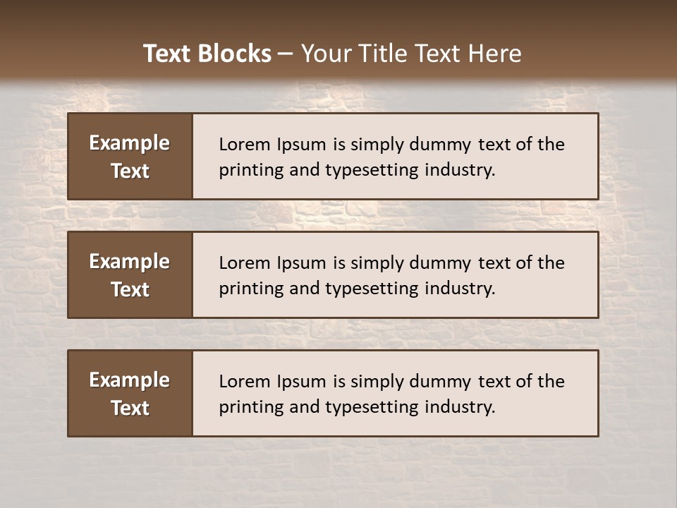 Vintage Texture Cracks PowerPoint Template