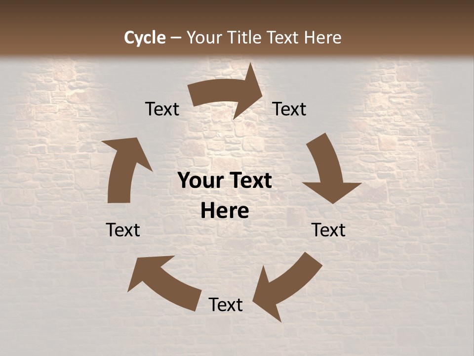 Vintage Texture Cracks PowerPoint Template