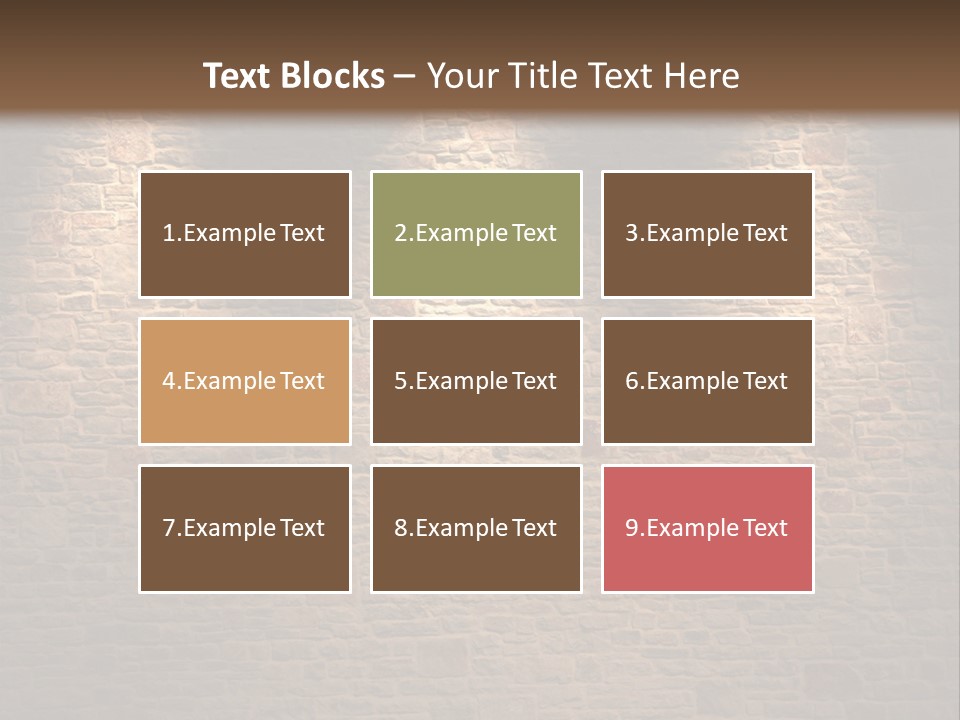 Vintage Texture Cracks PowerPoint Template