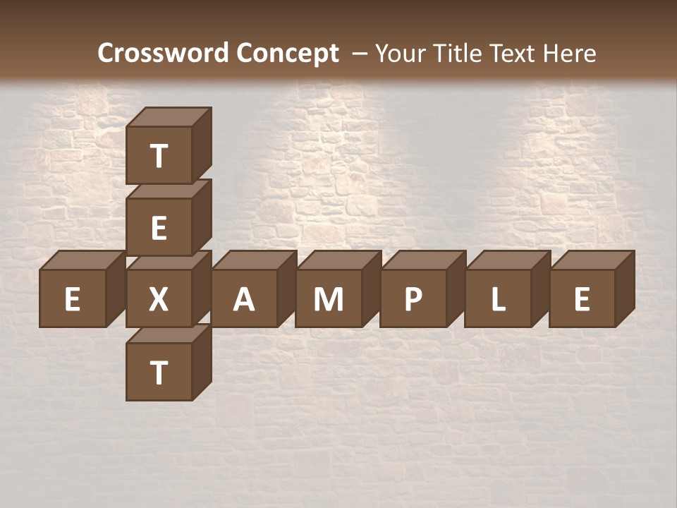 Vintage Texture Cracks PowerPoint Template