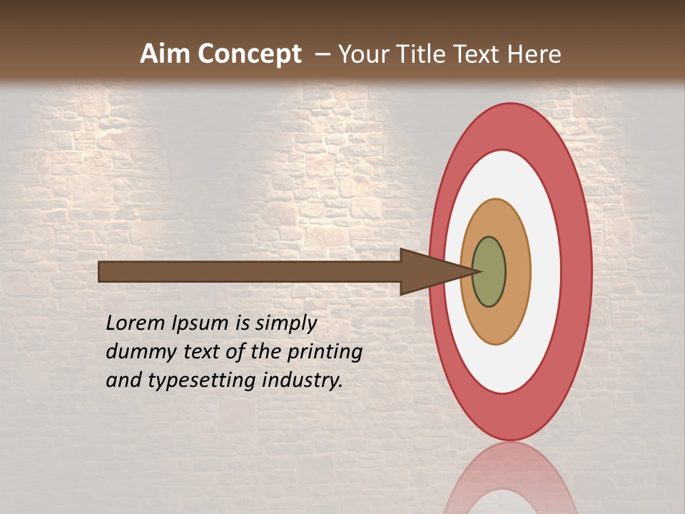 Vintage Texture Cracks PowerPoint Template