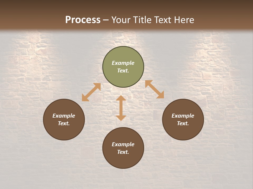 Vintage Texture Cracks PowerPoint Template