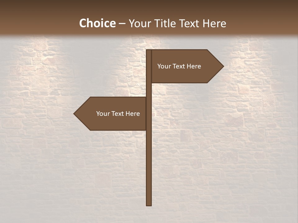 Vintage Texture Cracks PowerPoint Template