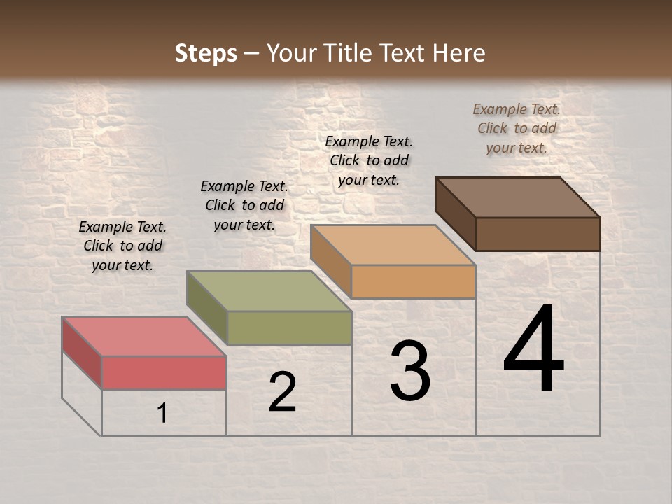 Vintage Texture Cracks PowerPoint Template