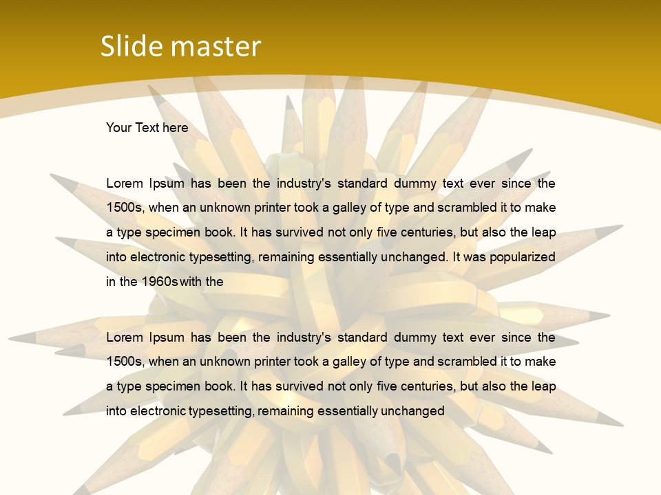 Sharp Knot Wood PowerPoint Template