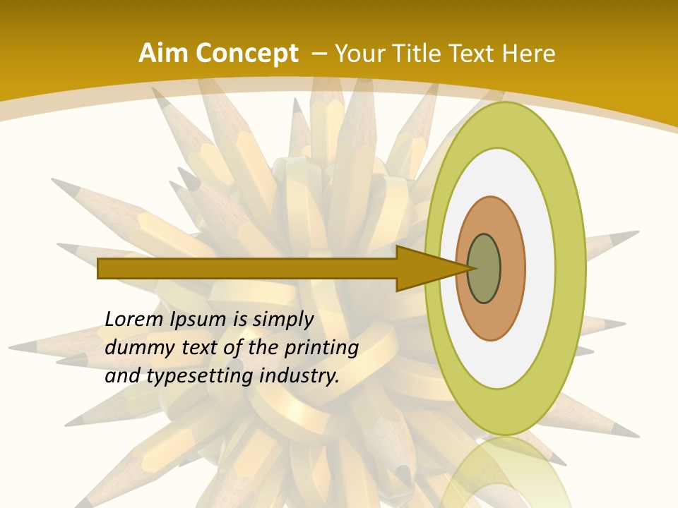 Sharp Knot Wood PowerPoint Template