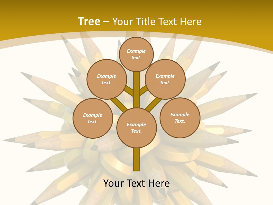 Sharp Knot Wood PowerPoint Template