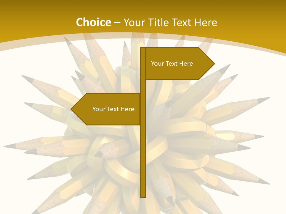 Sharp Knot Wood PowerPoint Template