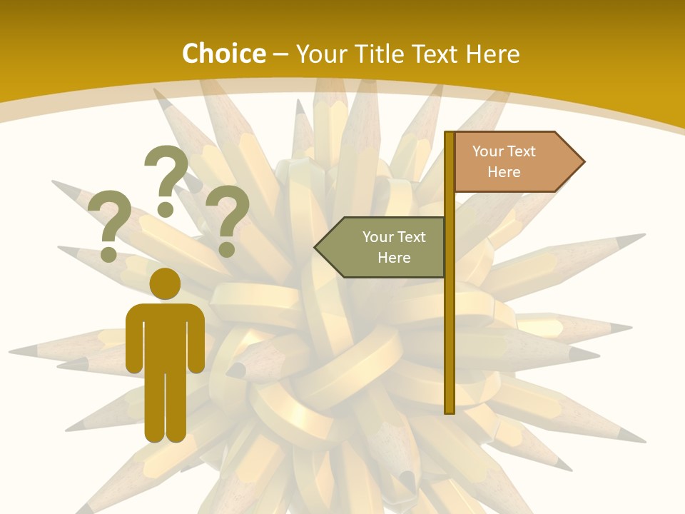 Sharp Knot Wood PowerPoint Template