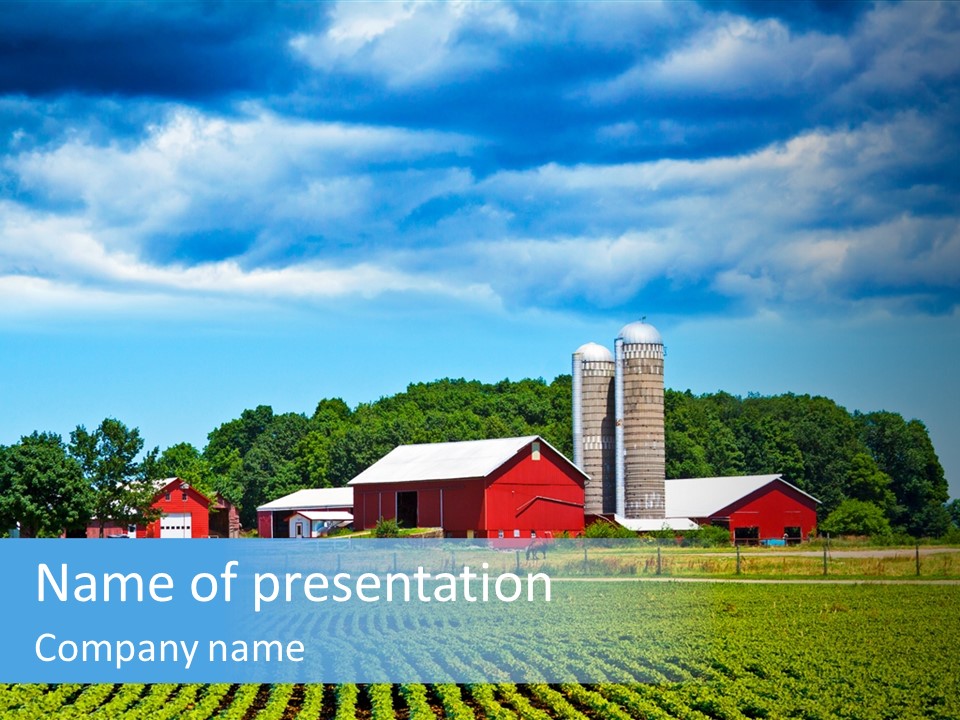 Grass Country Land PowerPoint Template