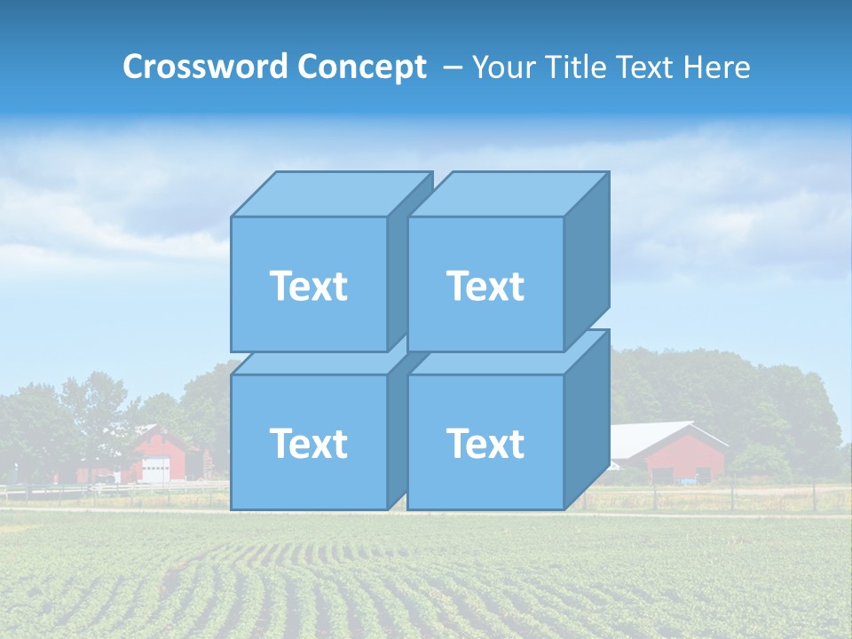 Grass Country Land PowerPoint Template