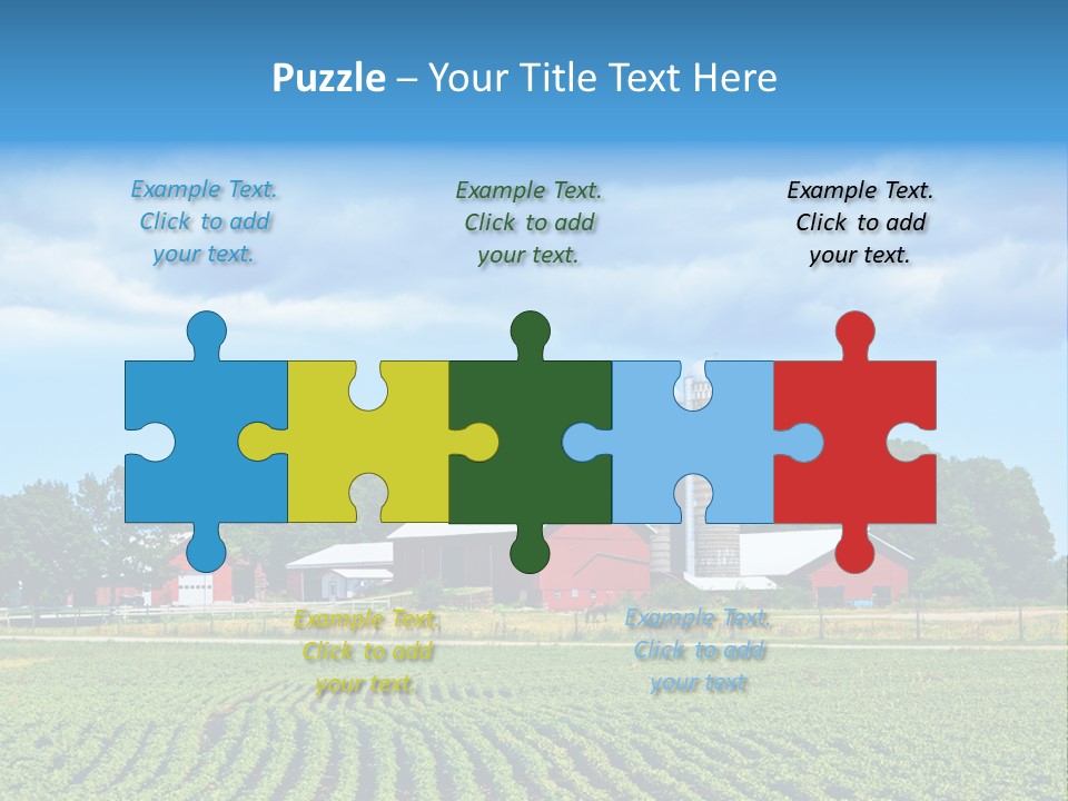 Grass Country Land PowerPoint Template