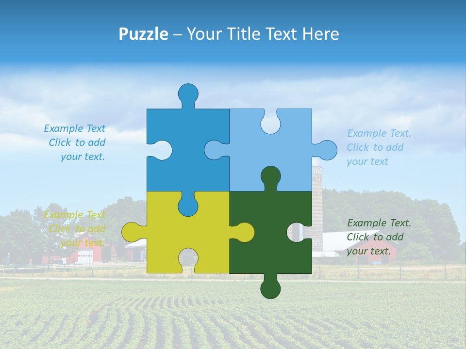 Grass Country Land PowerPoint Template