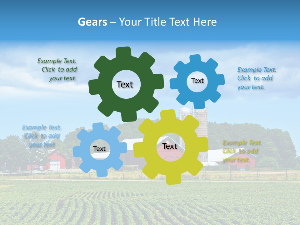 Grass Country Land PowerPoint Template